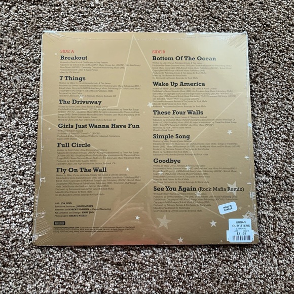 NEW Miley Cyrus Breakout Gold Vinyl - Picture 4 of 7